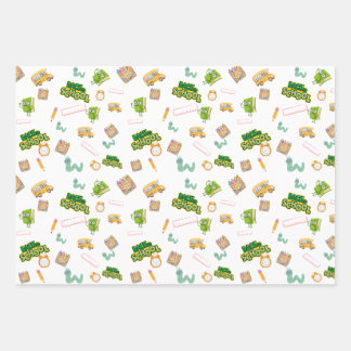 Back To School Paper Geschenkpapier Set