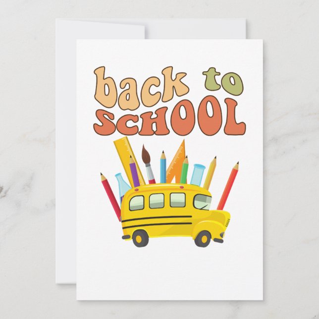 back-to-school party invitation (Dos)