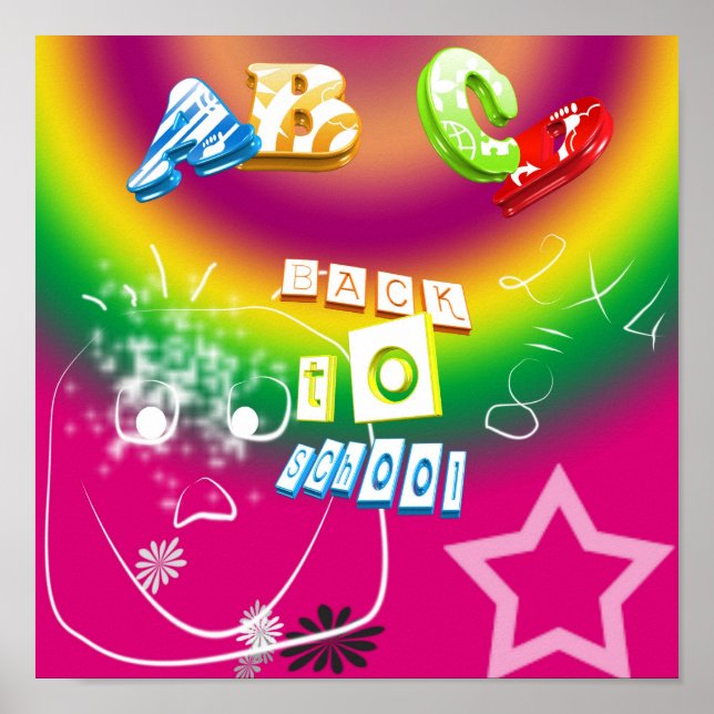 Back to School Poster (Vorne)