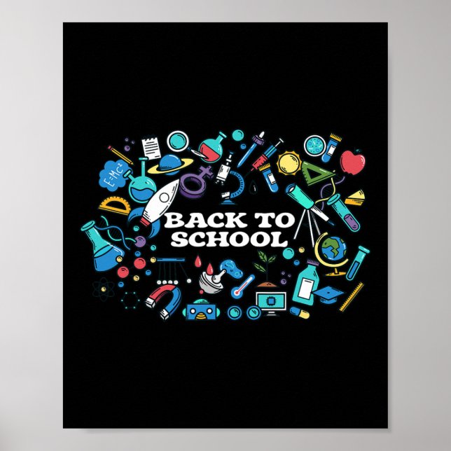 Back To School Problem Solver Troubleshooter Engin Poster (Vorne)
