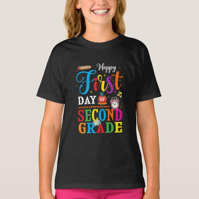 Back To School, second grade T-Shirt (Vorderseite)
