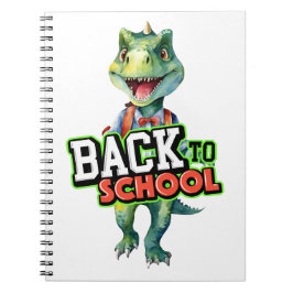 Back to School T-Rex Notizblock