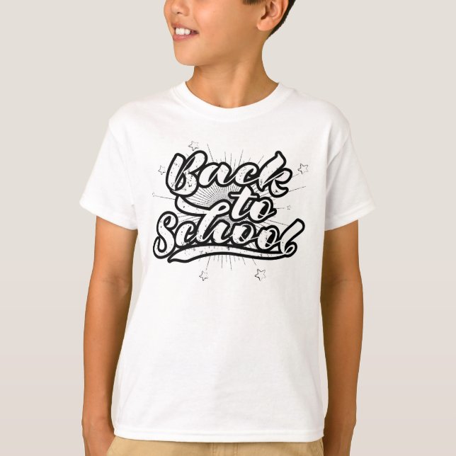 Back to School T-Shirt (Vorderseite)