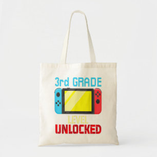 Back to School Video Gamer 3rd Grad Level Unlocke Tragetasche