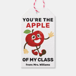 Back to School You're the apple of my class Geschenkanhänger