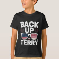 Back Up Terry Funny 4. Juli Patriotic Feuerwerk