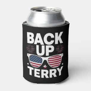 Back Up Terry Lustig 4. Juli Patriotische Feuerwer Dosenkühler