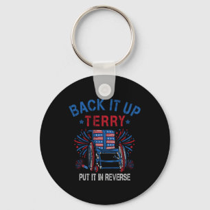 Back Up Terry setzen Sie es in umgekehrte Feuerwer Schlüsselanhänger