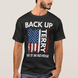 Back up Terry, um es in Umkehrung 4. Juli 2002 T-Shirt