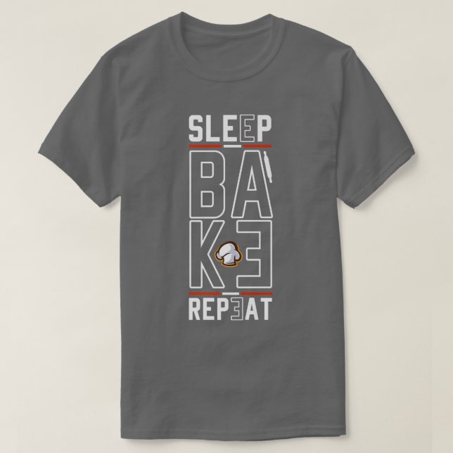 Backbäckerei Backgebäck Backgebäck Backgebäck T-Shirt (Design vorne)