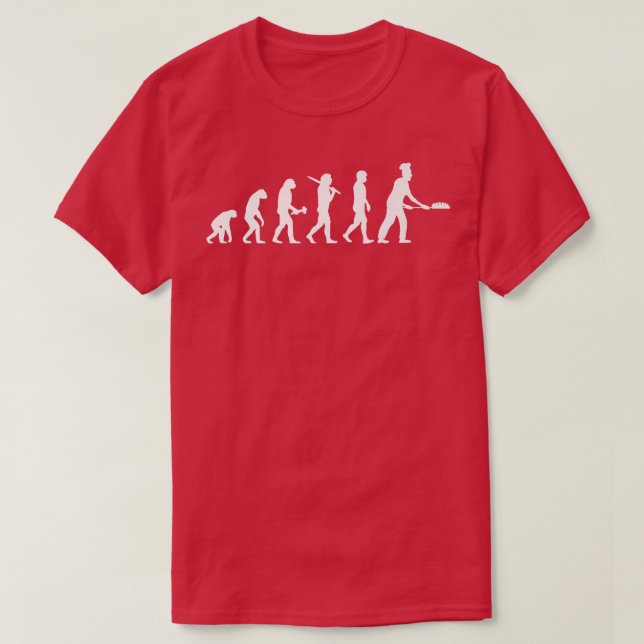 Backbäckerei Evolution T-Shirt (Design vorne)