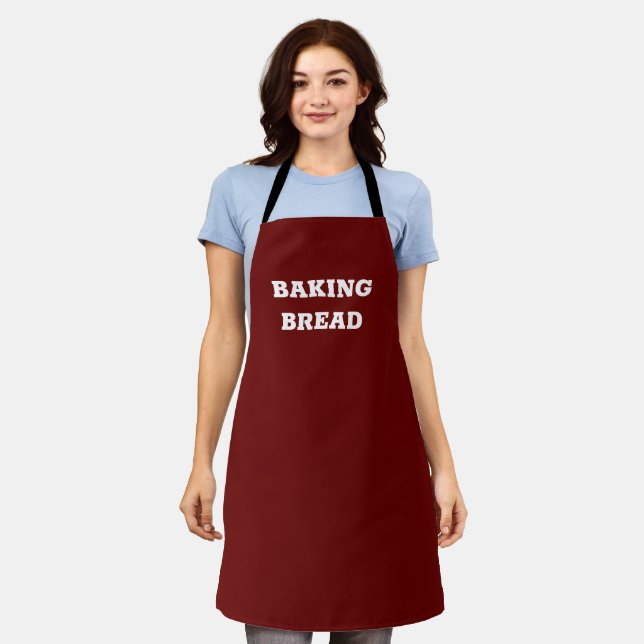Backbrot Schürze (Getragen)