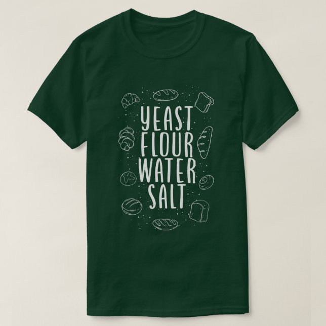 Backbrotmehl T-Shirt (Design vorne)