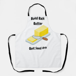 Backbutter bauen - Schürze von Saatöfen beenden