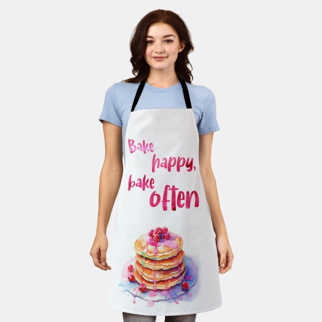 Backe glücklich, backe oft schürze (Getragen)