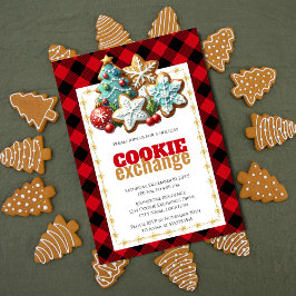 Backen Holiday Cookie Exchange Einladung