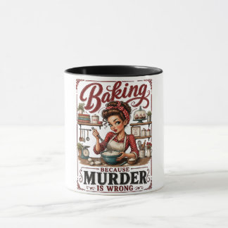 Backen ist besser als Mord Kaffeetasse