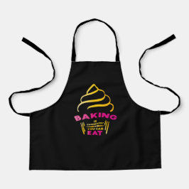 Backen ist Chemie, die man essen kann Schürze
