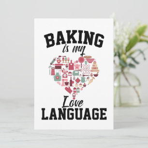 Backen ist meine Liebe Einladung