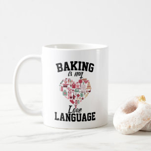 Backen ist meine Liebe Kaffeetasse