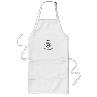 Backen ist meine Supermacht Lange Schürze