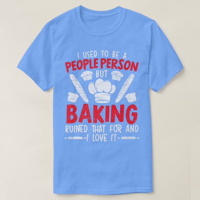 Backen Lover Baker Backwaren Cupcake Bäckerei Br T-Shirt (Design vorne)