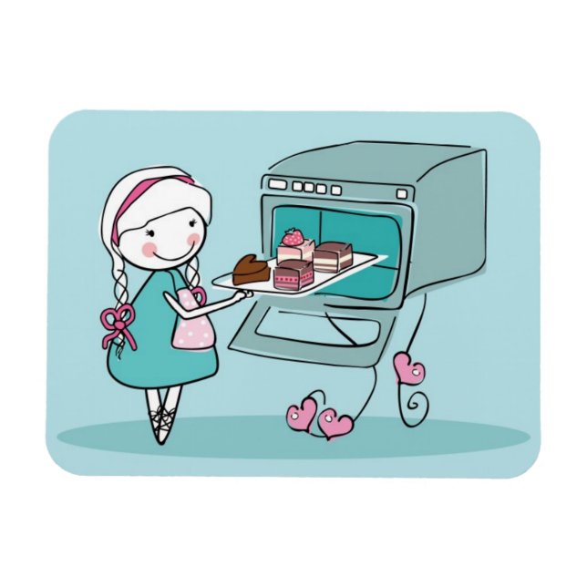 Backen Magnet (Horizontal)