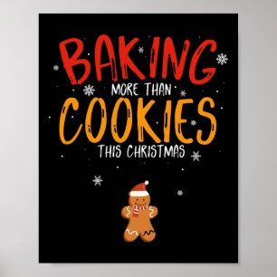 Backen mehr als Cookies Weihnachts Weihnachtsbäcke Poster