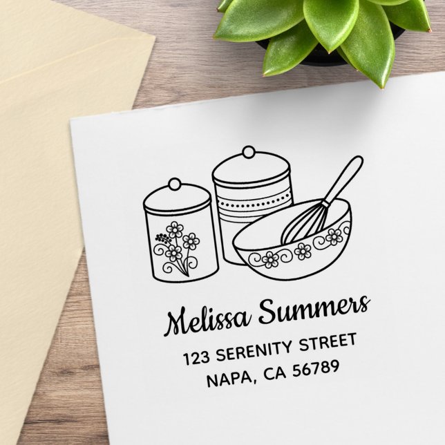 Backen - Mischschüssel, Whisker, Kanistenadresse Gummistempel (Von Creator hochgeladen)