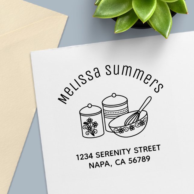 Backen - Mixing Bowl, Whisker Arch-Adresse Permastempel (Von Creator hochgeladen)