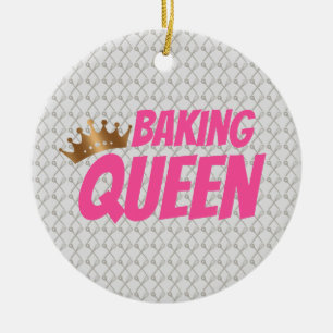 Backen Queen Pattern für Kuchen und Süßigkeiten Li Keramik Ornament