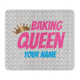 Backen Queen Pattern für Kuchen und Süßigkeiten Li Schneidebrett
