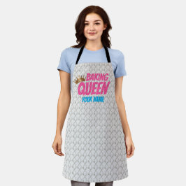 Backen Queen Pattern für Kuchen und Süßigkeiten Li Schürze