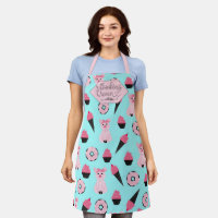 Backen Queen Pink Mint Piggy Donut Ice Creme Name