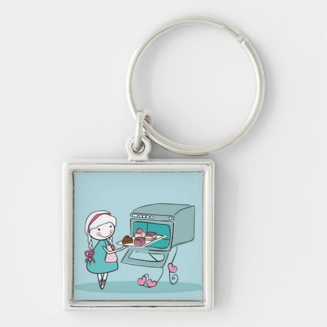 Backen Schlüsselanhänger (Vorne)