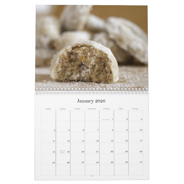 Backen Sie oder brechen Sie Kalender 2008 (Jan 2026)