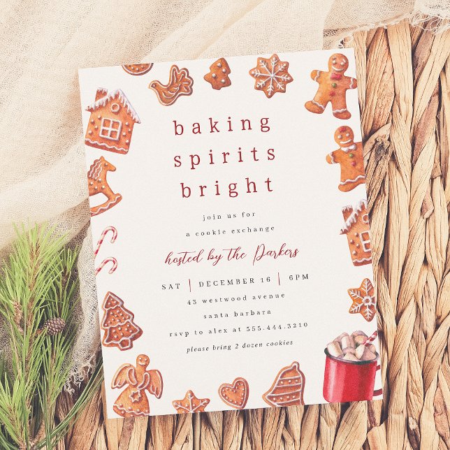 Backen Spirituosen Bright Cookie Exchange Haushalt (Von Creator hochgeladen)