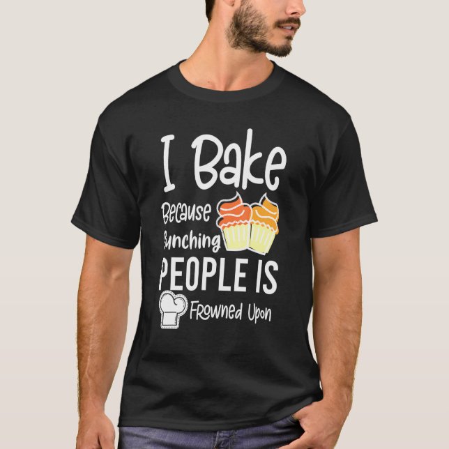 Backen von Menschen T-Shirt (Vorderseite)