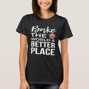 Backen von T-Shirt für Backwaren für Koch