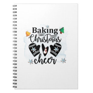 Backen Weihnachtsgeschenk Notizblock