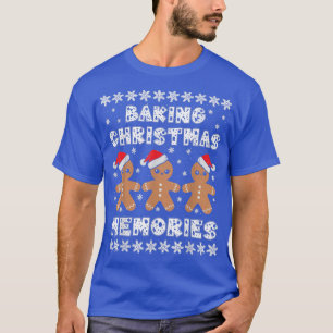 Backend Weihnachten Erinnerungen Lebkuchen Männer T-Shirt