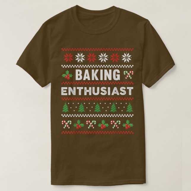 Backenthusiasten Pajamas Sweaters Geschenk T - Shi T-Shirt (Design vorne)