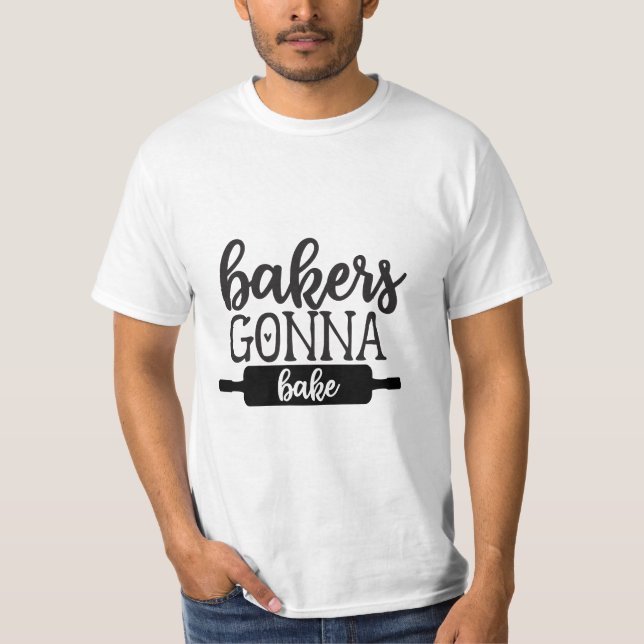 Bäcker 2 T-Shirt (Vorderseite)