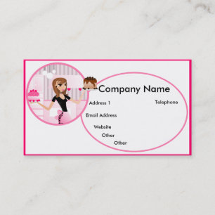 Bäcker-/Bäckerei-/Gebäck-Kochs-Geschäfts-Karten Visitenkarte