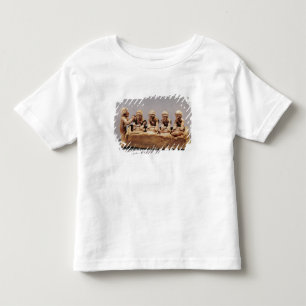 Bäcker, die Teig bei Thebes kneten Kleinkind T-shirt