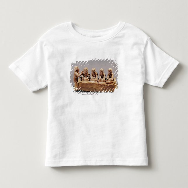 Bäcker, die Teig bei Thebes kneten Kleinkind T-shirt (Vorderseite)