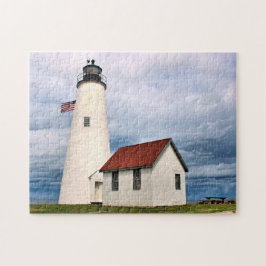 Bäcker-Insel-Leuchtturm, Puzzlespiel Massachusetts