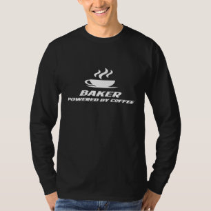 Bäcker mit Kaffeekoffein T-Shirt