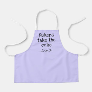 Bäcker nehmen die Schürze von Cake Funny Kids