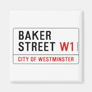 Bäcker-Straße Magnet